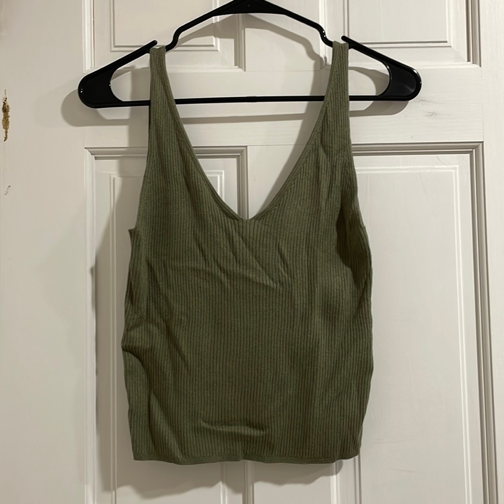 GAP Double V Neck Rib Tank